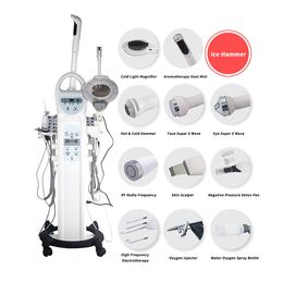 Microdermabrasion Diamond Hydro Water Oxygen Aqua 9 en 1 Microdermabrasion Oxygen Facial