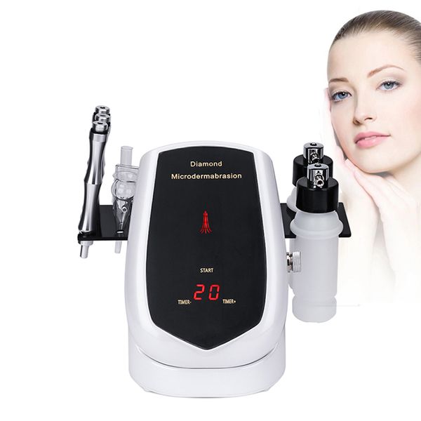 Microdermabrasion exfoliante pour le visage, Machine de Dermabrasion, pulvérisation d'eau, Peeling au diamant, dissolvant de points noirs sous vide, élimine les peaux mortes, éclaircit le visage, soins de beauté