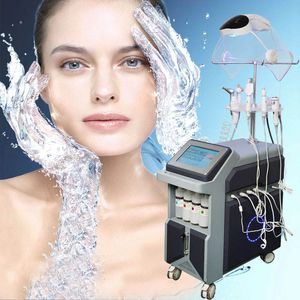 Microdermabrasión Inyector de oxígeno a alta presión Jet de agua Peel de limpieza profunda Hidratante de cuidado de la piel Hydra Oxígeno Facial