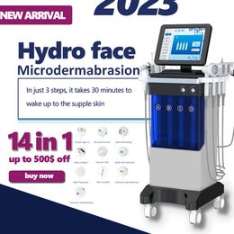 Microdermabrasie Hydra Dermabrasion Aqua Peeling Spa Beauty Machine Oxygen jet Peel Skin Clean Biopolar RF Machine