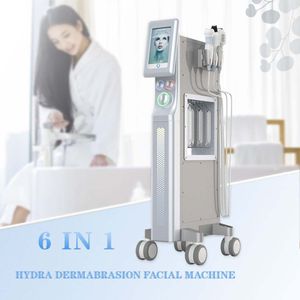 Microdermabrasie Hydra Waterstof Zuurstofwater Bubble Facial Dubbele cirkel Micro-stroomschop ultrasone ijshamers schoonheidsmachine