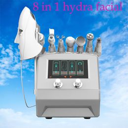 Máquina de microdermoabrasión 8 en 1 Hydra Facial Hydra Dermabrasion Cuidado facial Eliminación de espinillas Limpieza de la piel