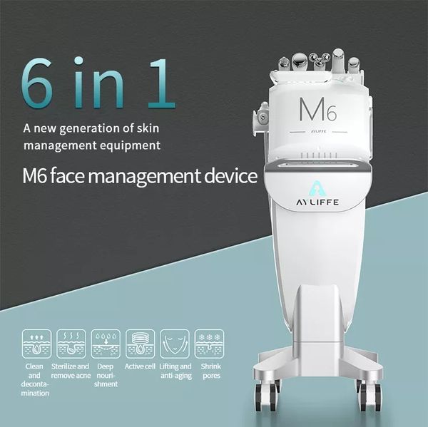 Microdermabrasion Jet d'oxygène Peeling à l'eau Dermabrasion Hydrothérapie Aqua Facial Nettoyage en profondeur Élimination des rides Rajeunissement de la peau Équipement de traitement des soins de la peau