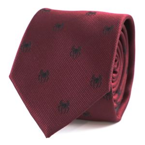 Microfibre Jacquard Black Spider Ties Movie Theme Necktie Tie Men Film Film Coldie 240314