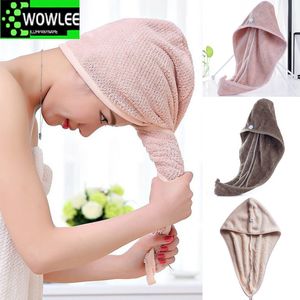 Microvezel douchekap handdoek Badhoeden voor vrouwen droge haardop