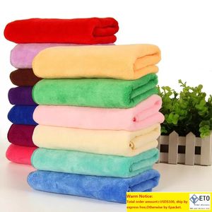 Serviettes en microfibre voiture ménage serviette de nettoyage épaississement lingettes coiffure beauté désinfection absorbant serviette 6 couleurs
