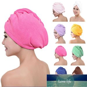 Microfibre After Shower Hair Drying Wrap Womens Girls Ladies Towel Quick Dry Hair Hat Cap Turban Head Wrap Bathing Tools Factory price expert design Quality Latest