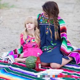 Handdoek Microfine katoenen gebreide voor volwassenen Sand Sauna Boheemse deken groot formaat strand vrouwen Mexicaanse tafel mat picknick y200429