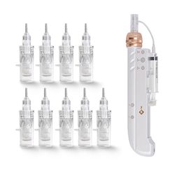 Microneedle -cartridges naalden met spuitbuis 9 12 36 pin voor mini Hydra Gun Mesotherapie Injector Auto Microneedle Pen