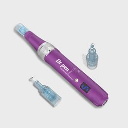 Microneedle Derma Pen X5 Dr. Pen Thuisgebruik Nieuwe Microneedling Dermapen met 6 stks Naald Cartridges door Express Levering