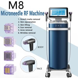 Microneedle voor striae verwijderingsmicroneedle RF machine professionele radiofrequentie anti-verouderde rimpelverwijdering huidverstrimpende apparatuur