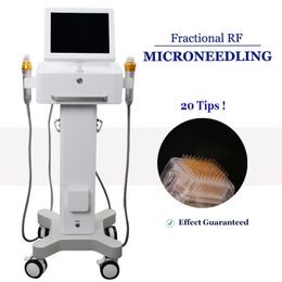 Microneedle RF Schoonheid Machine Ance Removal Fractional Stretch Marks Verminder Micro Needle Skin Care-apparatuur