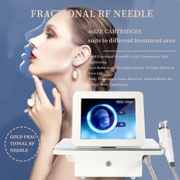 Microneedle Rf Aiguille Isolée Beauté Articles Radio Fréquence Supprimer Les Marques D'acné Stretch Et Rides Lifting Beauté Machine