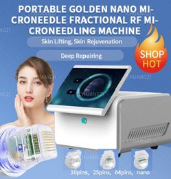 Microneedle RF Machine Fractionele Rimpel Acne Litteken Striae Verwijdering Huidverzorging Aanscherping Anti Rimpel Machine