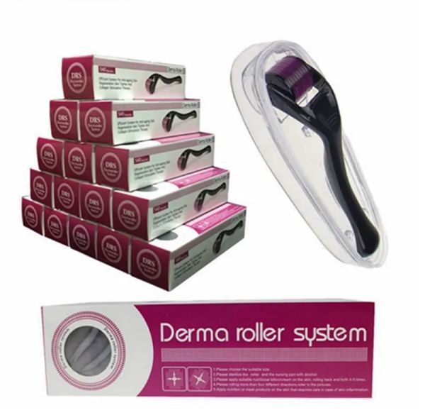 Microneedle cicatrices Derma Roller Micro aiguilles en acier inoxydable thérapie de la peau soins traitement rajeunissement outil de beauté ZZ