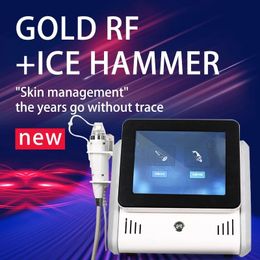 Microagulhamento Equipamento RF Microagulha Rolo Removedor de Estrias Rejuvenescimento da Pele Máquina Antienvelhecimento com Martelo Frio RF Face Lifting