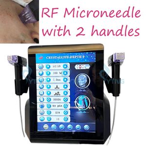 Microneedling met radiofrequentie Fractionele RF Microneedling Morpheus8 Machine Nekhuid Lifting Acne Littekenbehandeling Striae verwijderen