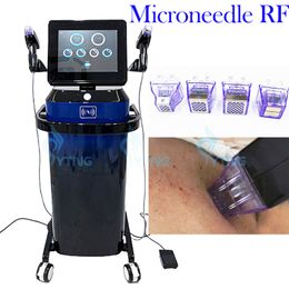 Microneedling avec radiofréquence Morpheus8 Microneedle RF Machine Lifting du cou Traitement des vergetures Traitement de l'acné Anti-rides