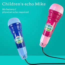 Microfoonspeelgoed, speelgoed voor kinderen, fysieke echo-microfoon, peuterspeelgoed muziekinstrument educatief leren speelgoedjuguetes