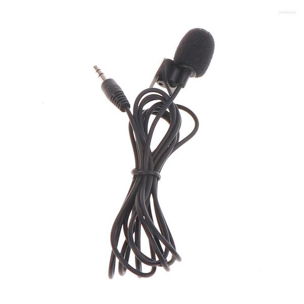 Microphones 102cm de long filaire mains libres 3,5 mm jack stéréo mini microphone de voiture micro externe pour PC DVD GPS lecteur radio audio