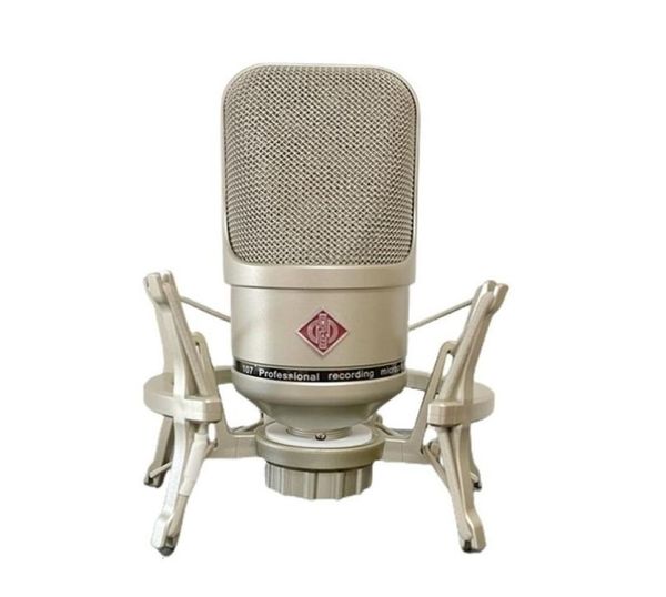 Microphones 107 Kit de microphone professionnel du condenseur microphone avec micro de choc pour enregistrer le podcast de chant de jeu li8824895