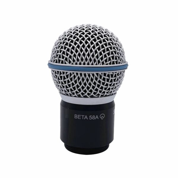 Microphones 1PC BETA58A Microphone Head Microphone Capsule Remplacement pour Shure Beta58A Capsule de cartoule microphone sans fil Installation facile