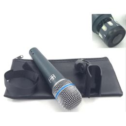 Microphones 2 pcs/lots Version de qualité supérieure BETA57 professionnel BETA57A Microphone filaire dynamique portable supercardioïde Beta 57A 57 A Mic