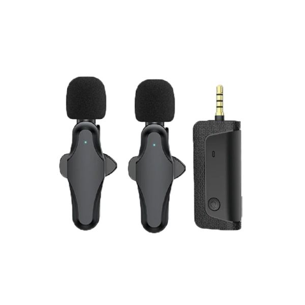 Microphones 2023 Nouveau réduction du bruit sans fil Microphone 3,5 mm AUX pour les mégaphones Amplificateur En haut-parleur Camera ordinateur Mobile Phone Mobile
