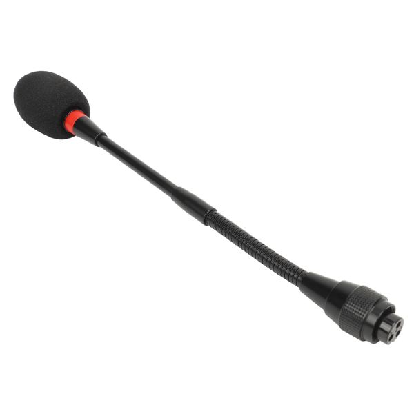 Microphones 25cm Professional Goosenck Microphone 3pin Flexible Desktop Goosenck Microphone pour les conférences Conférences Conférences