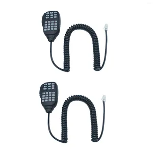 Microphones 2X HM-133 Mic Haut-parleur épaule portable pour radio Icom IC-207H IC-880H IC-2820H IC-E282 RJ-45 IC-2725E