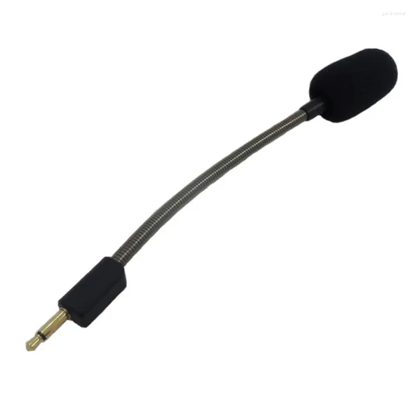 Micrófonos auriculares de juegos portátiles de 3.5 mm auriculares de reemplazo flexible micrófono para Razer Blackshark V2/V2 Pro/V2 SE