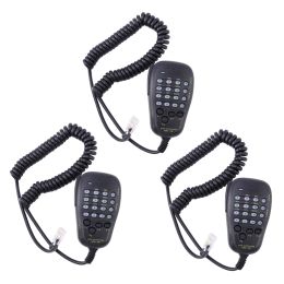 Micrófonos 3x altavoz para yaesu mh48 mh48a6j dtmf micrófono para ft88800r ft8900r ft7900r ft1807 ft7800r ft2900r