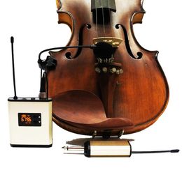 Microfoons 44 akoestische viool viool clip op draadloze microfoon oplaadinstrument draadloos microfoon draadloos systeem 2211044887926