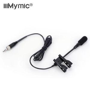 ¡Los micrófonos ajustan el ángulo!Lavalier Lapel Condenser Micrófono Metal Clip de metal para Sennheiser Transmisor inalámbrico de 3.5 mm Jack