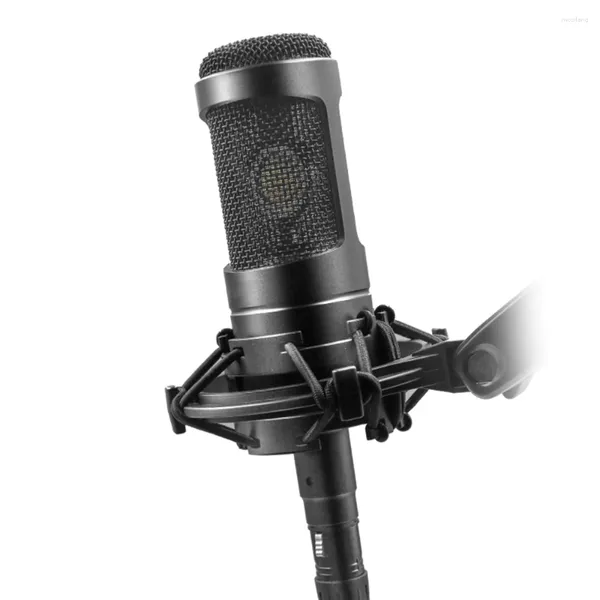 Microphones AT2035 Audio câblé cardioïde Microphone large gamme dynamique pour les performances Enregistrement en direct micro vocal