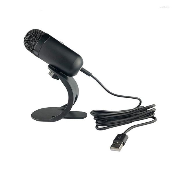 Microphones AT41 Microphone USB de bureau Micro à condensateur professionnel pour Pc Smartphone Enregistrement en direct Jeu de vidéoconférence PS4 / PS5
