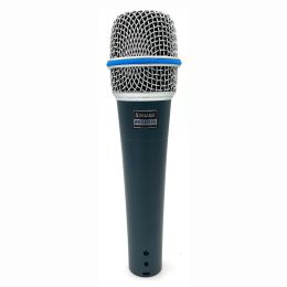 Microphones Beta 57a pour Shure Wired Microphone Dynamic Cardiod Studio Home Record Manche Mic pour la performance de la scène de la musique karaoké