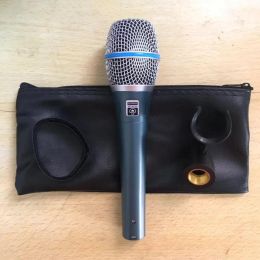 Microphones Beta87a microphone dynamique filaire karaoké portable BETA 87 87A beta87c vocal live église PC chant micro mike livraison gratuite