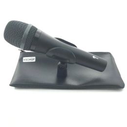 Micrófonos color negro e945 micrófono con cableado dinámico e 945 karaoke súper cardioid micic para mezclador audio studio video grabación