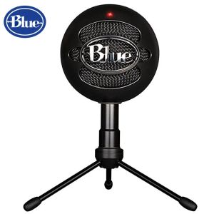 Micrófonos Blue Snowball ice Micrófono de Condensador USB Cardioide para Grabación por Computadora y Boardcasting Negro