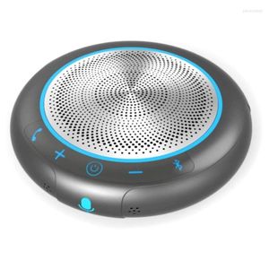 Microphones Haut-parleur de conférence Bluetooth avec microphone Prise de voix à 360° Suppression du bruit Micro omnidirectionnel PlugPlay
