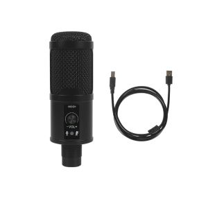 Microphones BM65 enregistrement rvb condensateur Microphone pour iPhone Android ordinateur portable professionnel USB micro écouteur pour jeu en direct PK BM800