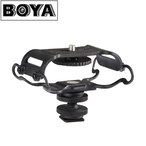 Microphones BOYA BYC10 support anti-choc pour Zoom H4n/H5/H6 pour enregistreurs Sony Tascam DR40 DR05 Microfone support anti-choc Olympus Tascam