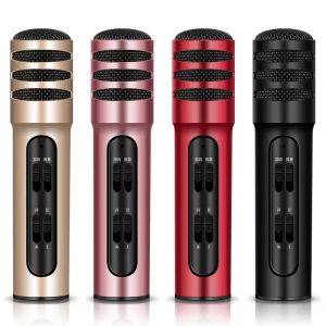 Microphones C7 Wireless Kids Karaoke Microphone avec haut-parleur Portable Handheld Music Player for Home Party Ktv Mic Show Family Child Cadeaux