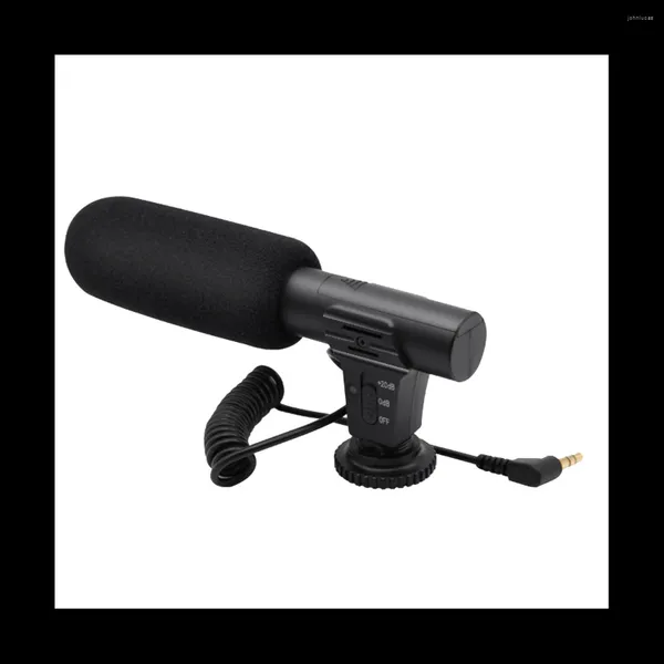 Microphones caméscope microphone DSLR caméra professionnelle photographie interview réduction du bruit