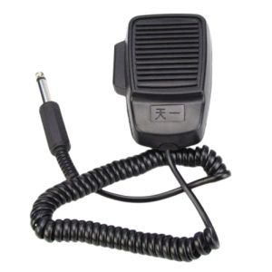 Microphones Microphone de voiture pour l'amplificateur de haut-parleur monté Enregistrement Crieur Dynamic Coil 6.5 3,5 Plug Handheld Mic Transmetteur