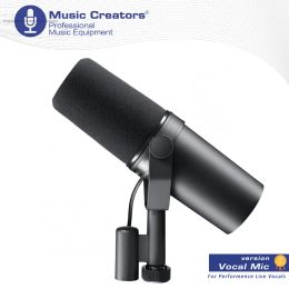 Micrófonos micrófono dinámico dinámico SM7B 7B Estudio Respuesta de frecuencia seleccionable Micrófono para Shure Live Stage Recording Podcasting