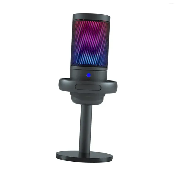 Microphones Filtre micro à condensateur avec support Microphone de jeu durable pour l'enregistrement de la production musicale Voix sur Podcasting