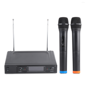 Microfoons Draadloze microfoon Dual System-luidsprekers Desktop Karaoke Draadloos spreken Dynamisch