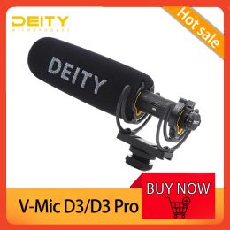 Microphones Divinity VMIC D3 / D3 Pro Microphone d'enregistrement du condenseur pour DSLR Oncamera SuperCardioide Direction du fusil de chasse directionnel